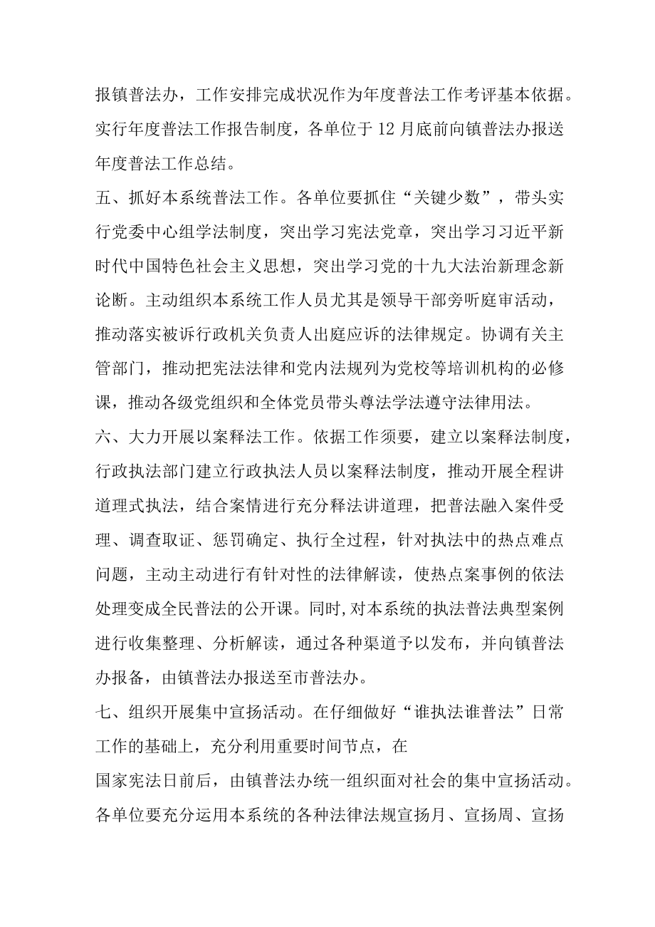 “谁执法谁普法”普法责任制实施方案集合5篇.docx_第2页