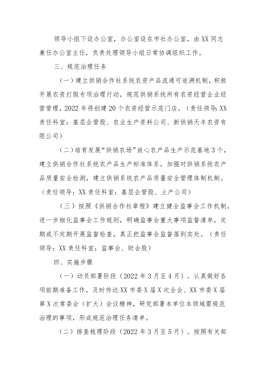 XX市供销社改革攻坚规范治理工作方案.docx_第2页