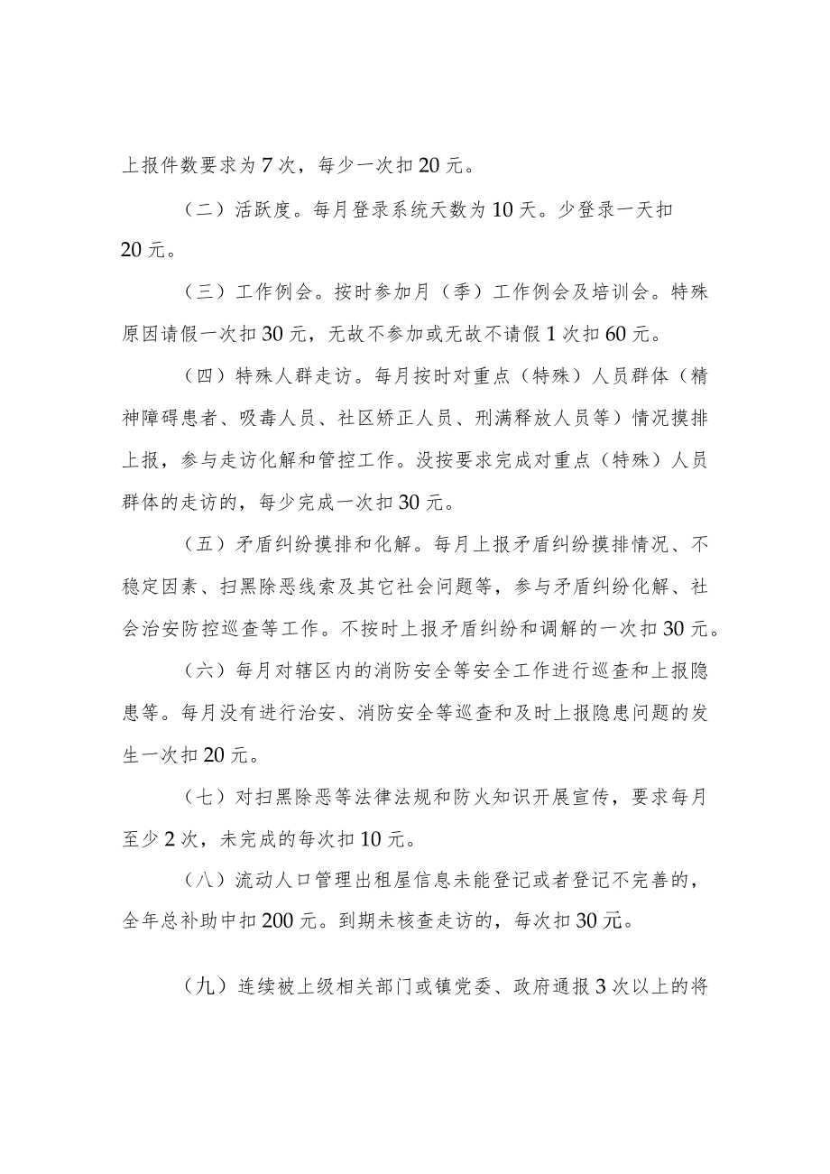 XX镇2020网格员管理考核方案.docx_第2页