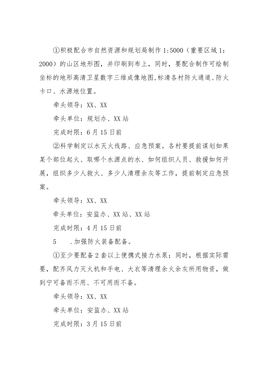 XX镇加快推进森林防火基础工作建设行动方案.docx_第3页