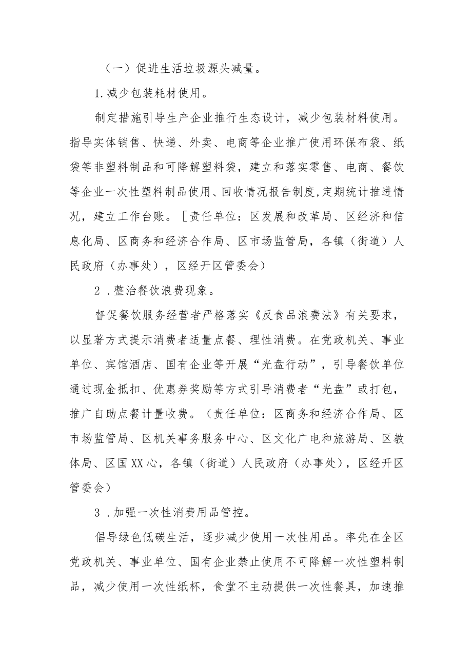 XX区生活垃圾分类工作责任分工方案.docx_第2页