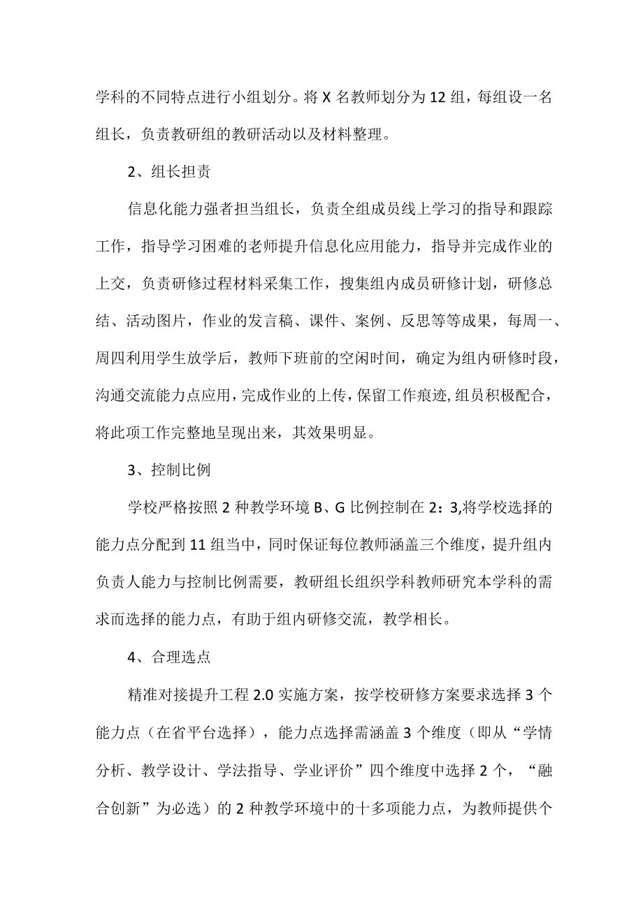 中小学教师信息技术应用能力提升工程2.0工作典型案例（总结）.docx_第2页