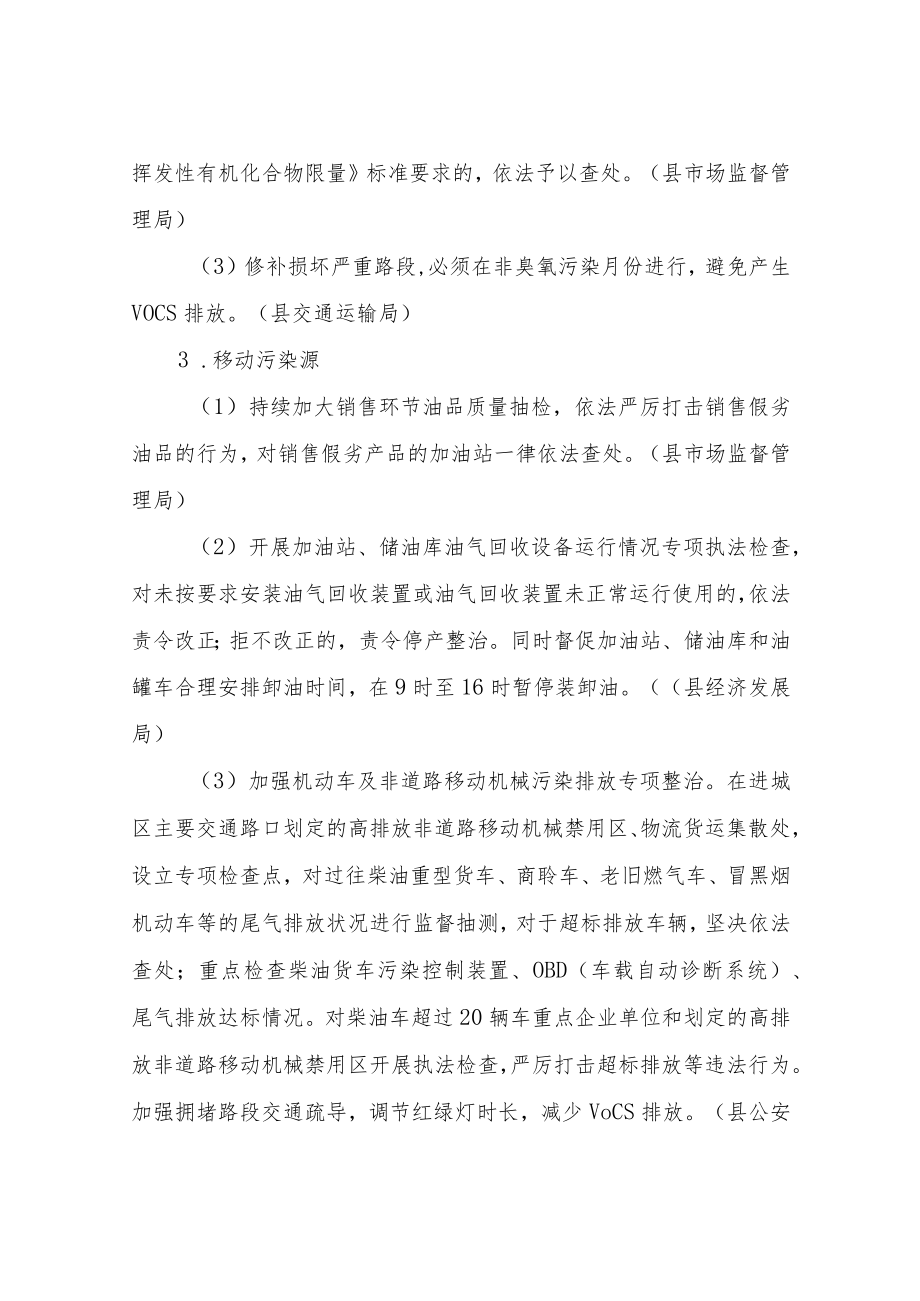 XX县2021臭氧防治管控方案.docx_第3页