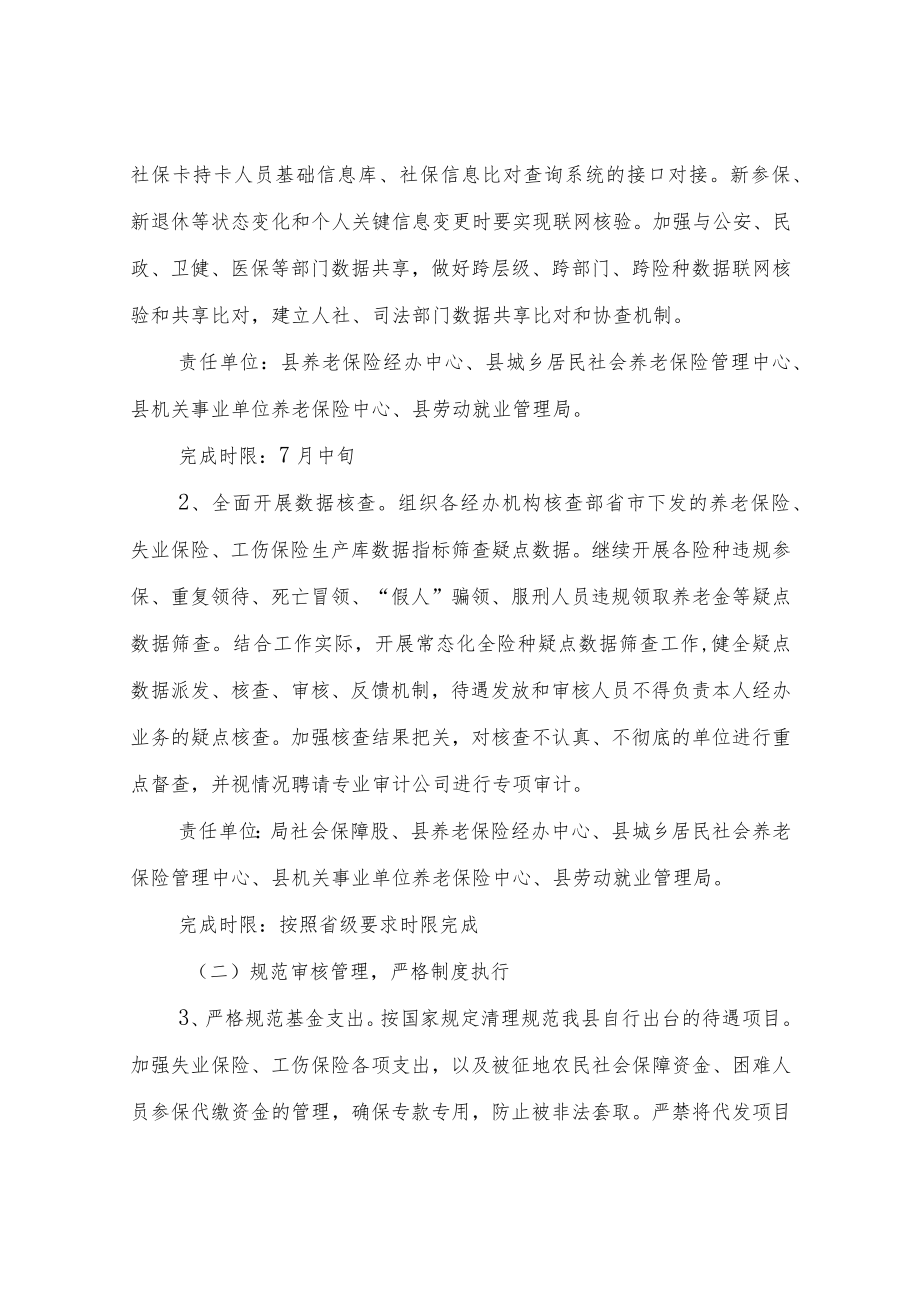 2022XX县社会保险基金管理提升行动方案.docx_第2页