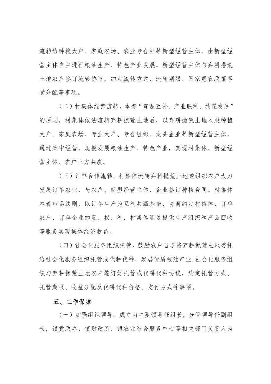 2022XX镇撂荒地治理工作方案.docx_第2页