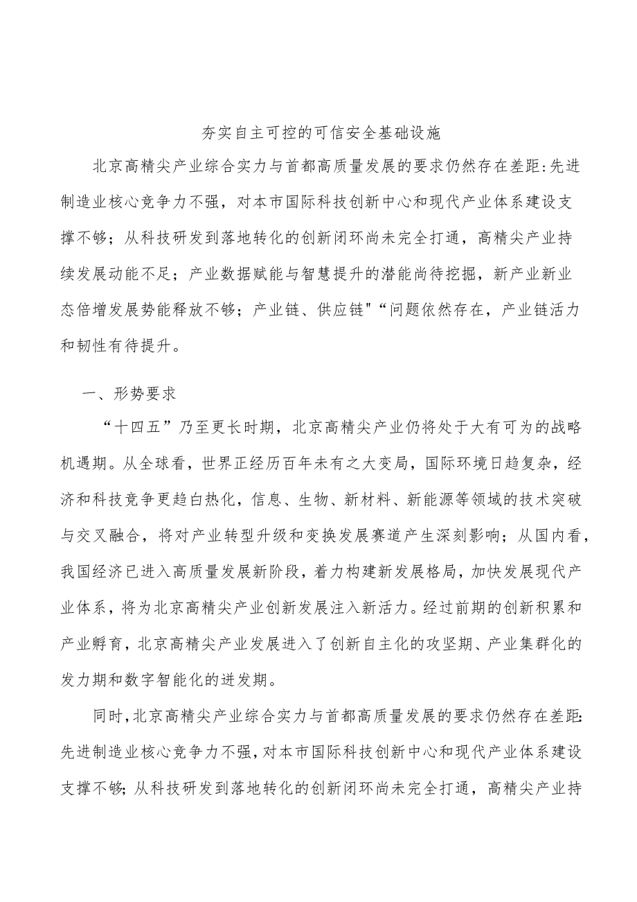 夯实自主可控的可信安全基础设施.docx_第1页