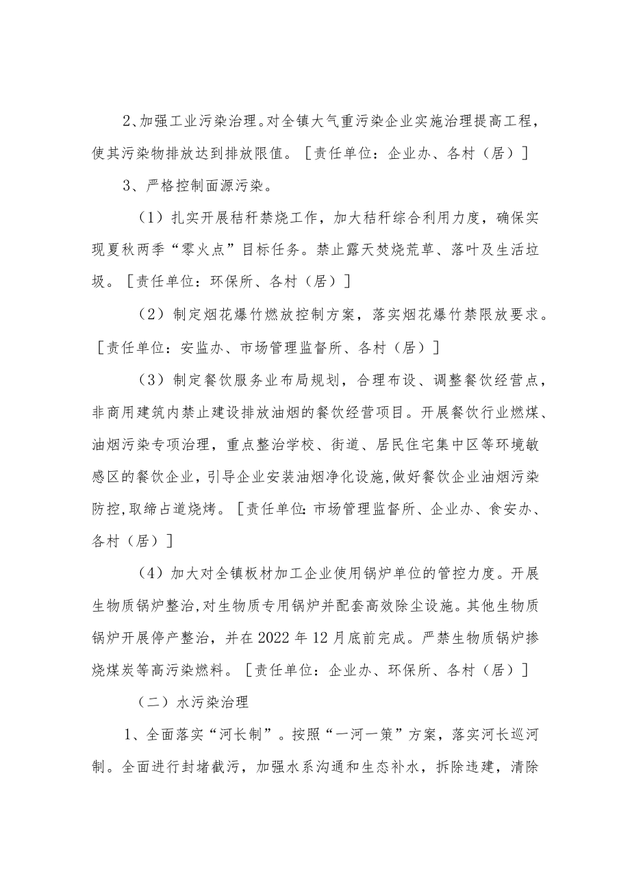 XX镇2022年污染防治攻坚战六大行动工作实施方案.docx_第2页