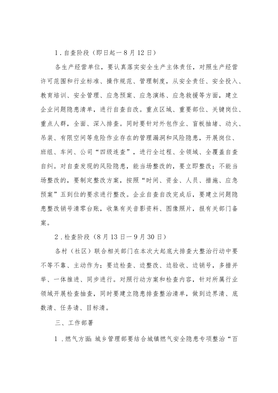 XX街道“安全生产隐患大起底大排查大整治”活动方案.docx_第2页