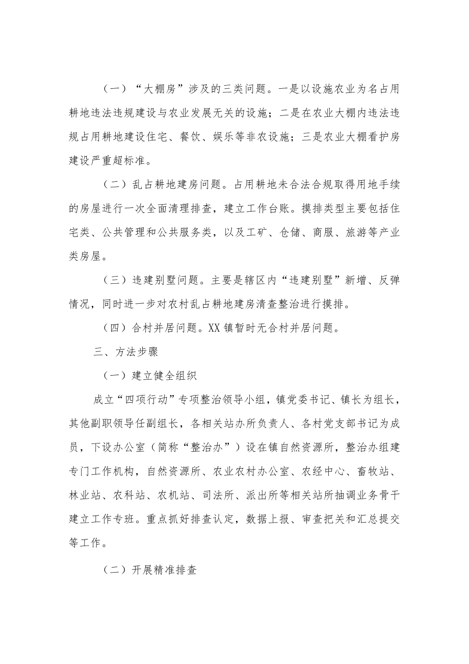 XX镇“四项行动”专项整治长效工作方案.docx_第2页