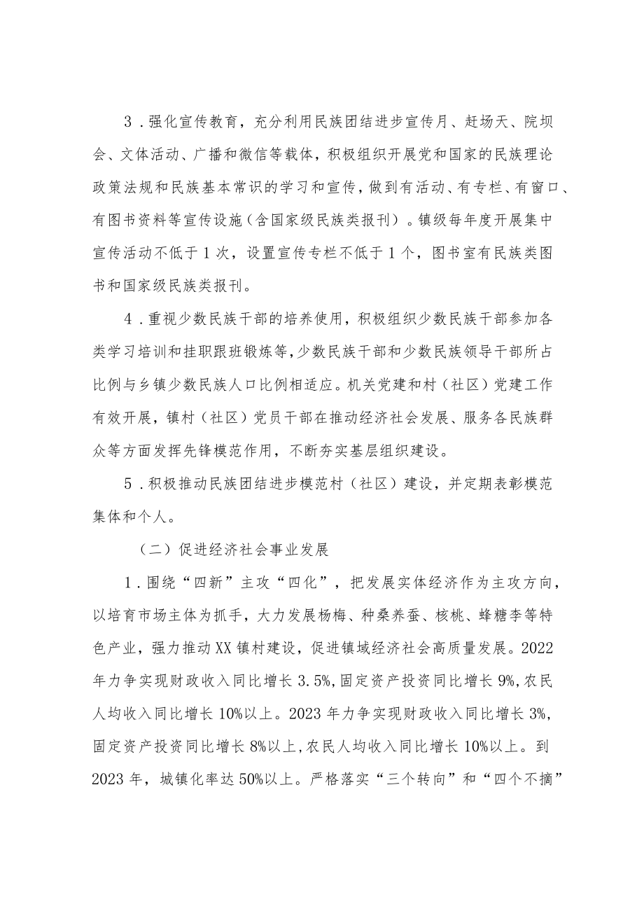 XX镇民族团结进步示范巩固工作实施方案.docx_第3页