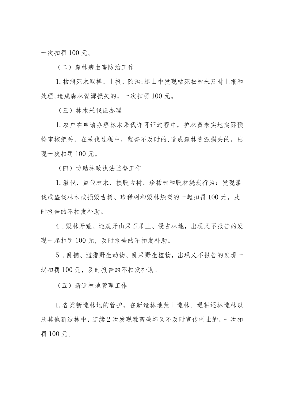 XX镇护林员考核管理办法（试行）.docx_第3页