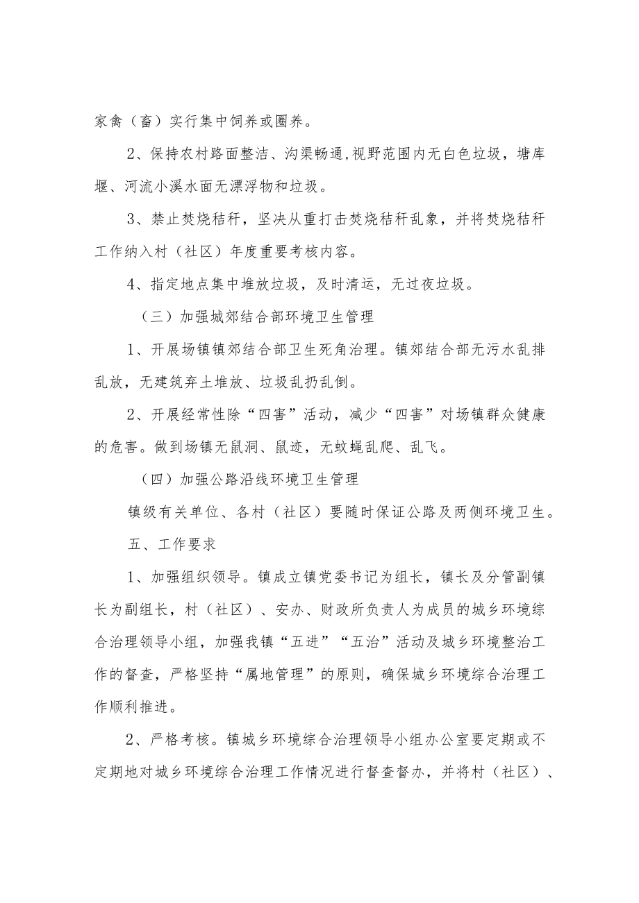 XX镇城乡环境综合治理实施方案.docx_第3页