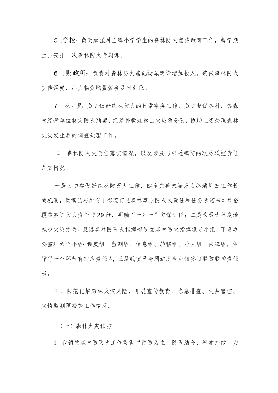 xx镇关于森林防灭火工作调研情况的总结.docx_第2页