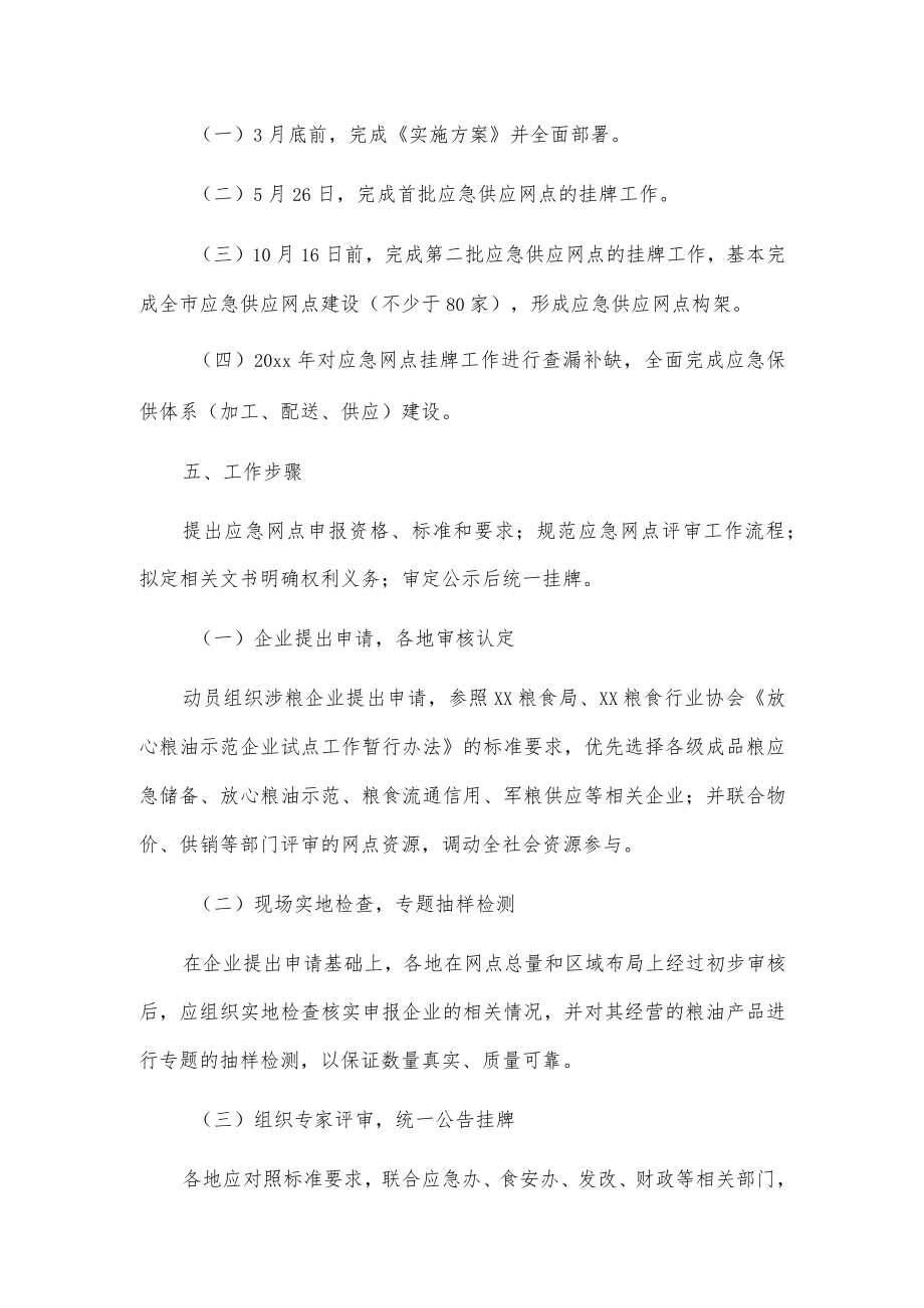 xx市粮食应急保供体系建设实施方案.docx_第3页