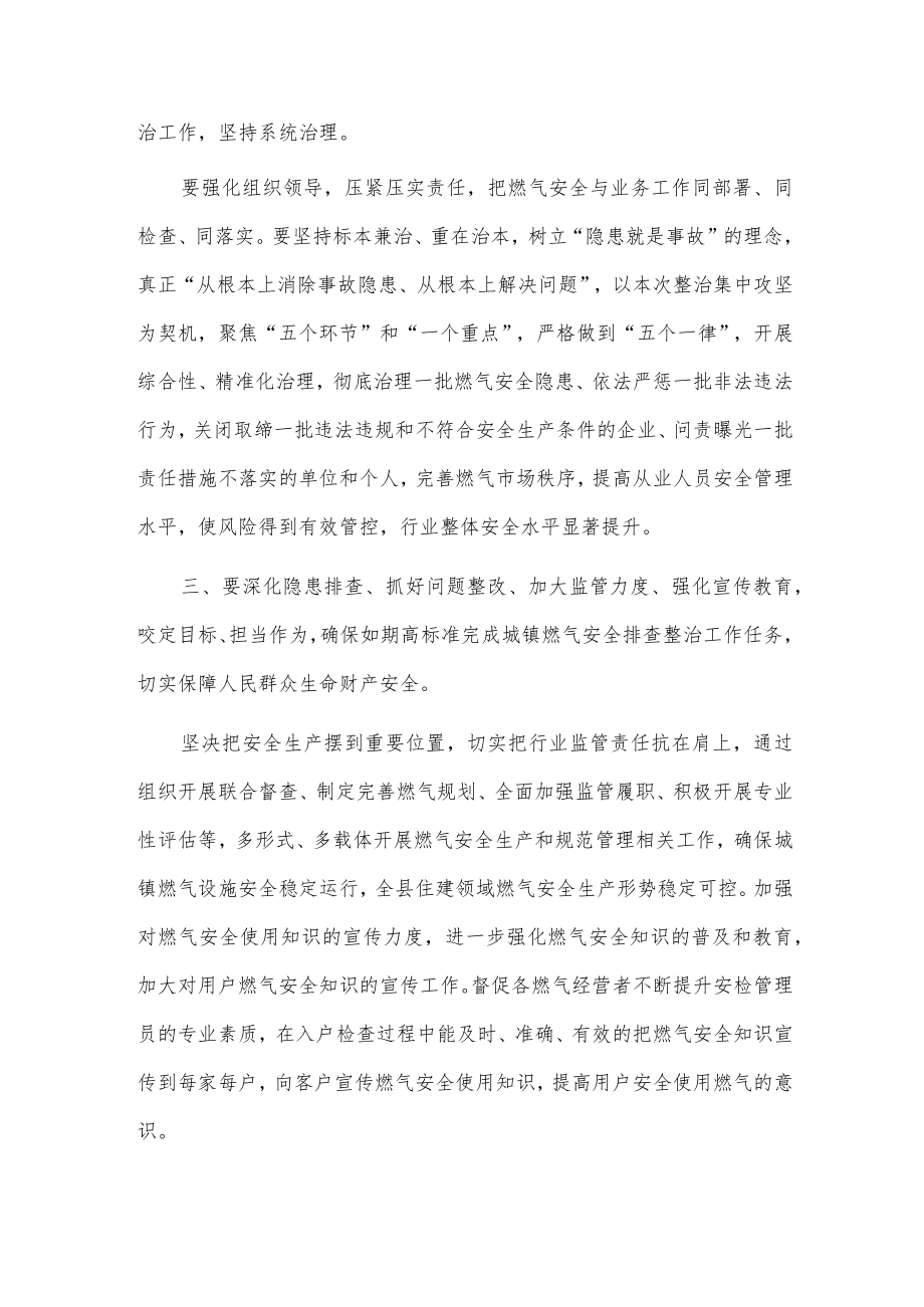 xx县城镇燃气安全排查整治百日行动部署会议发言.docx_第2页