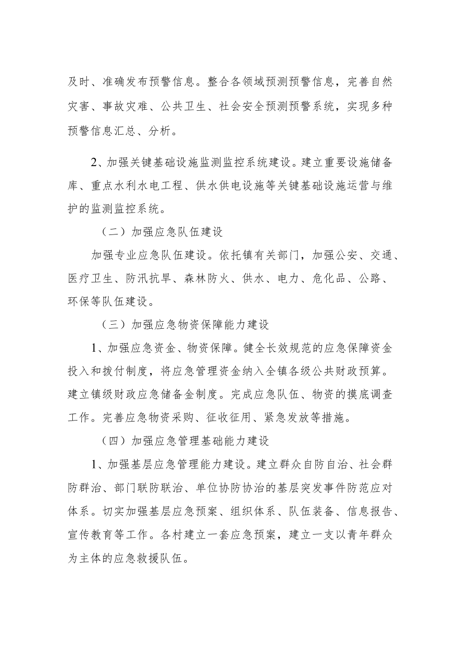 XX镇应急管理工作实施方案.docx_第2页