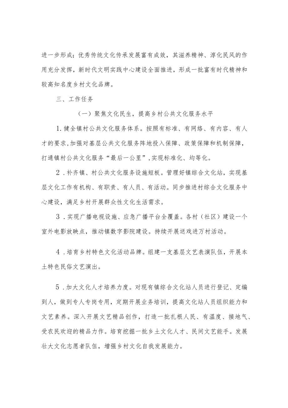 XX镇文化振兴工作方案.docx_第2页