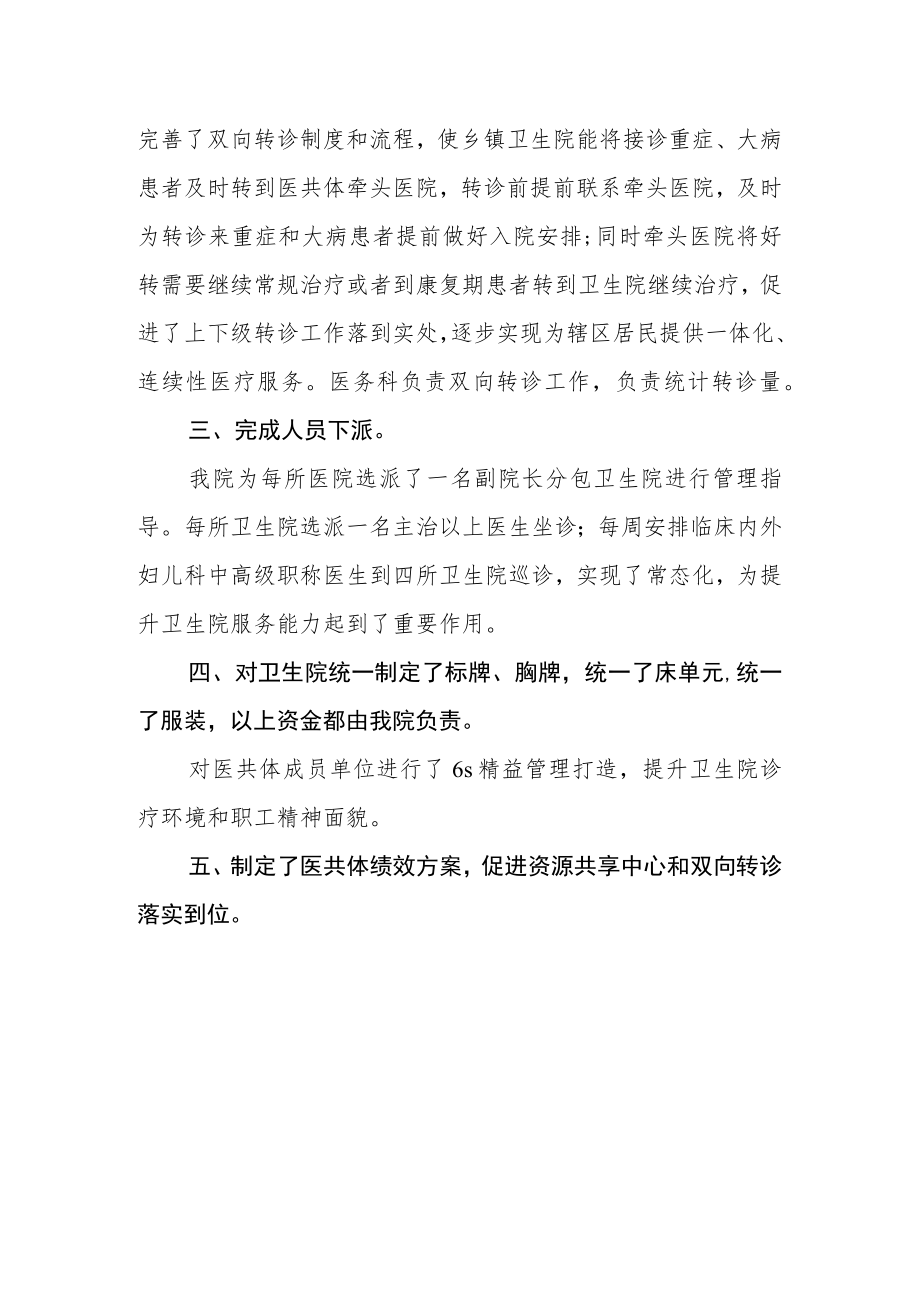 中医院医共体建设总结.docx_第2页