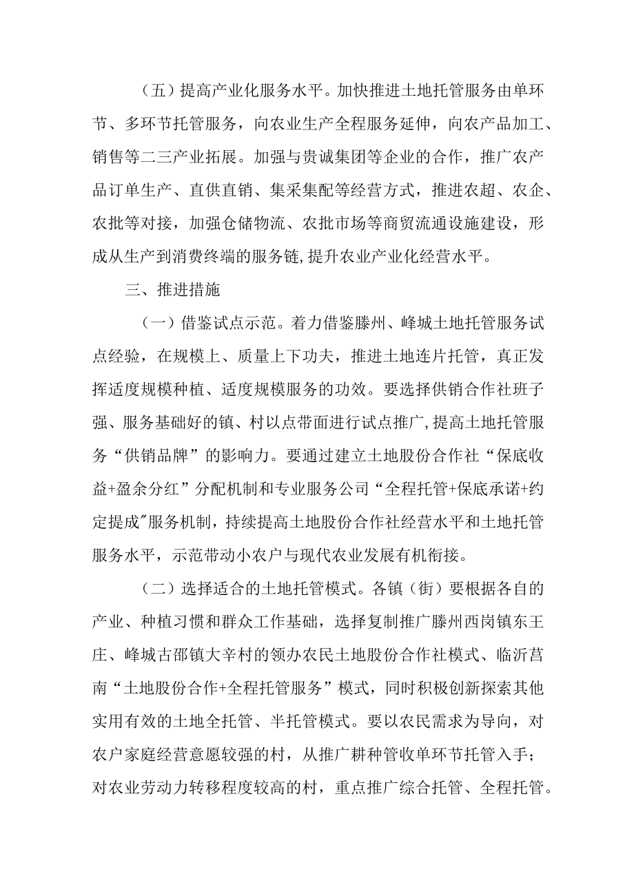 关于全力支持供销合作社深化土地托管服务的实施意见.docx_第3页