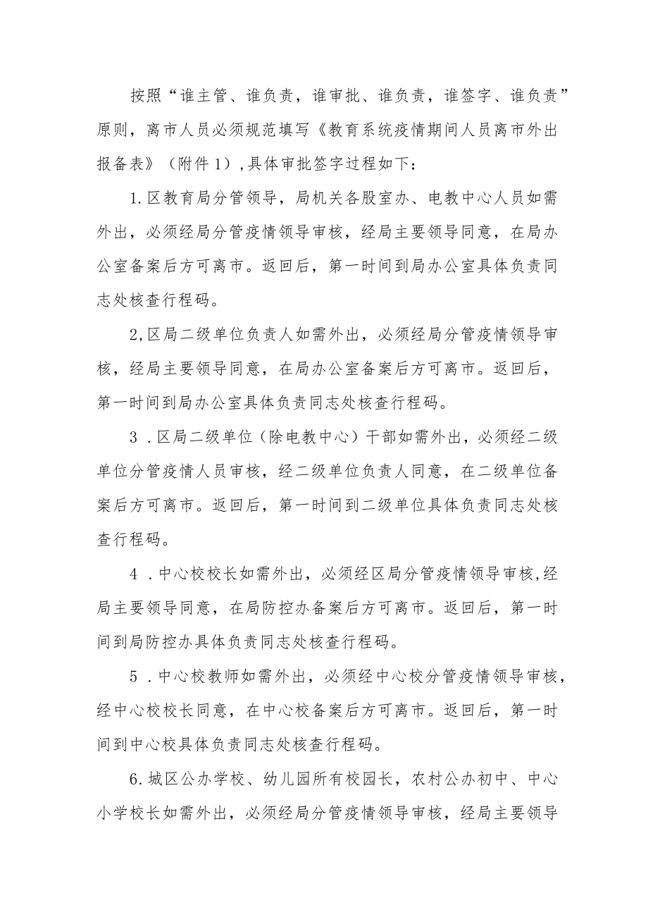 关于进一步加强疫情防控期间外出报备工作的通知.docx_第2页