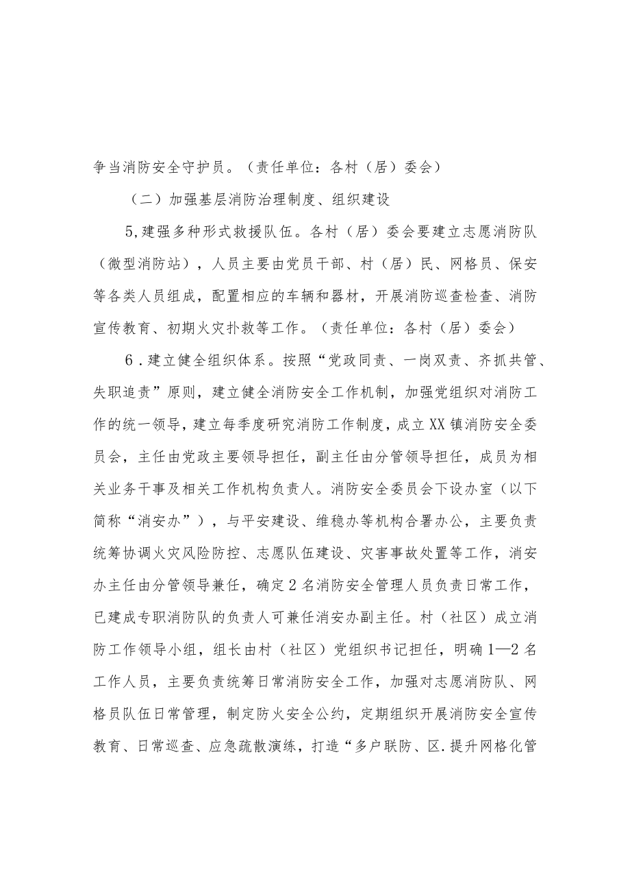 加强和改进基层消防安全综合治理的实施方案.docx_第3页