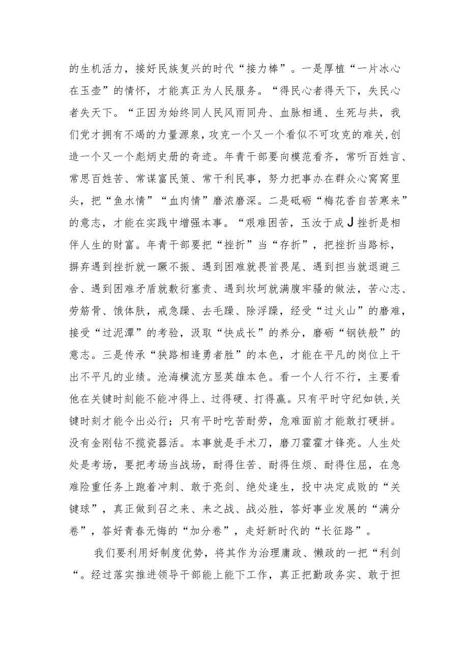 在《推进领导干部能上能下规定》会议上的讲话提纲.docx_第3页