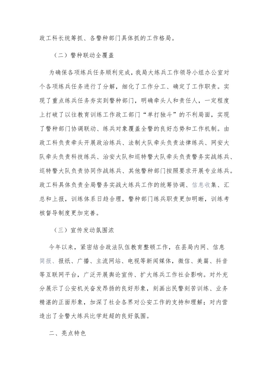 全警实战大练兵工作情况总结报告.docx_第2页