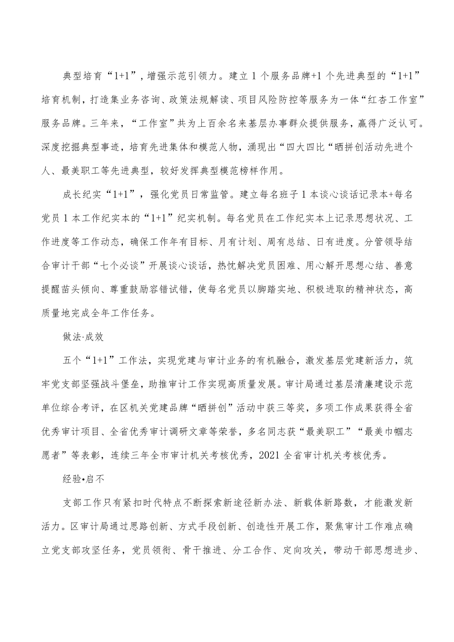 审计局支部工作法经验做法.docx_第2页