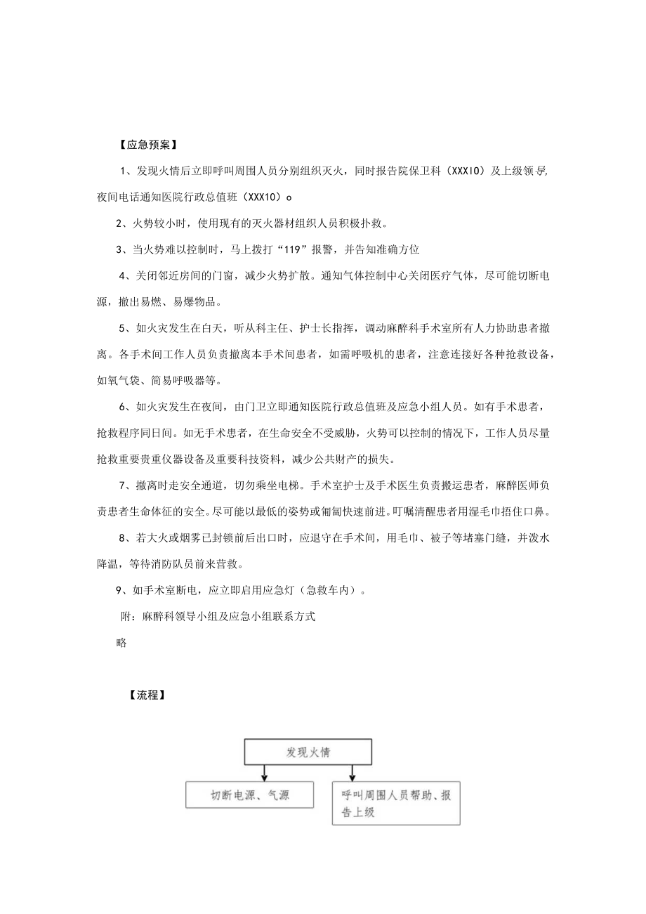 中心手术室专科护理应急预案与流程图汇总2022版.docx_第3页