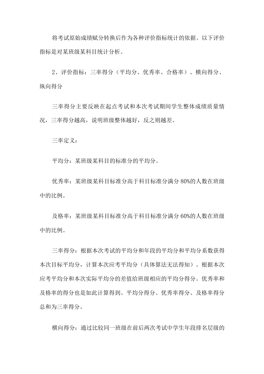 学校教学质量评价考核方案.docx_第3页