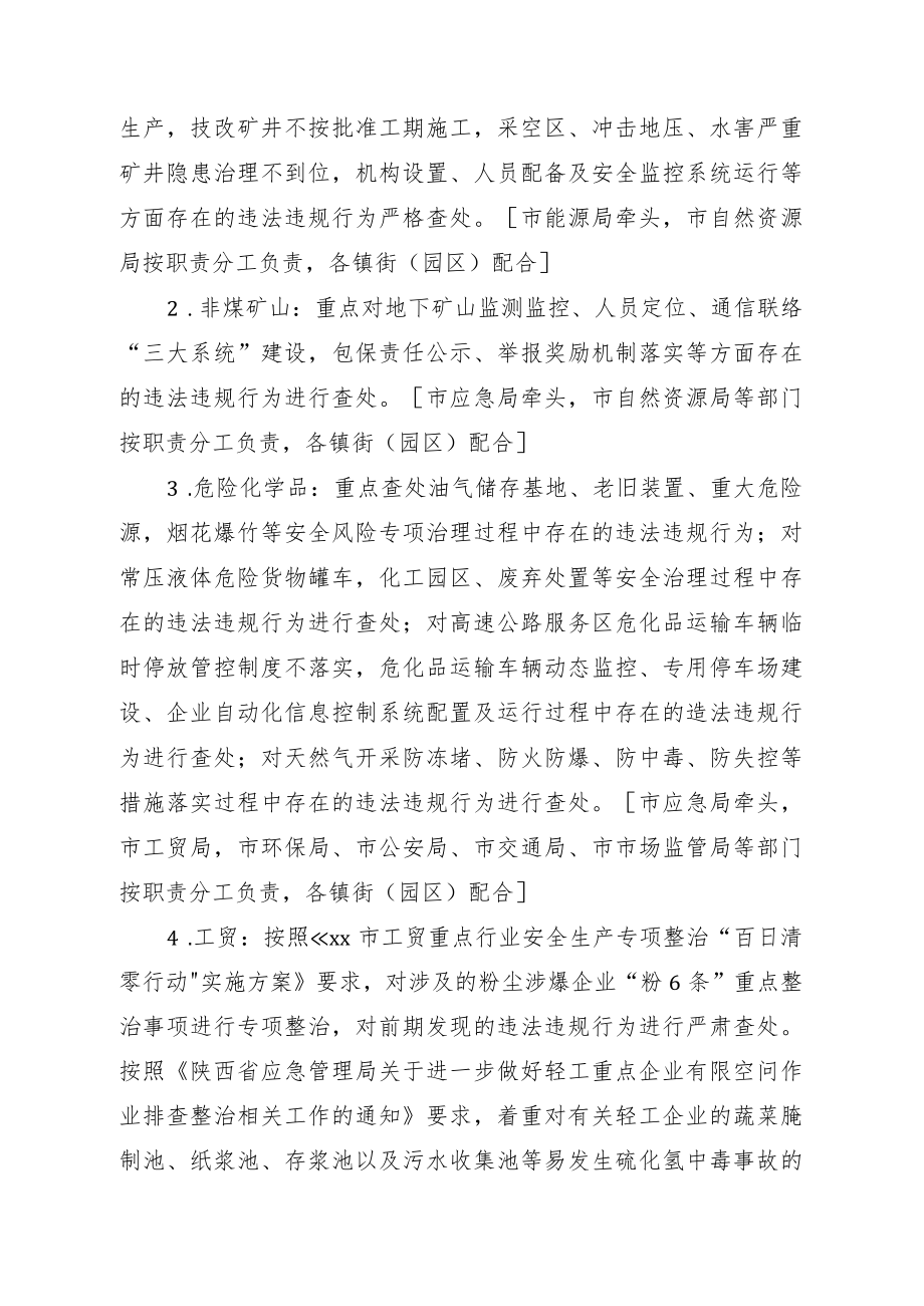 安全生产领域百日执法专项行动方案.docx_第2页