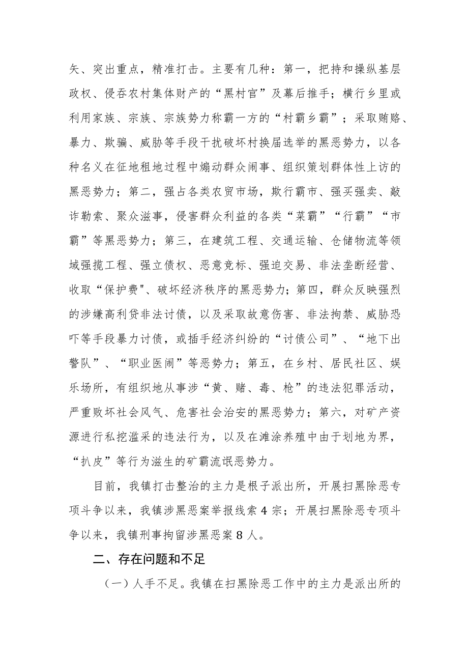 扫黑除恶专项斗争工作总结.docx_第3页