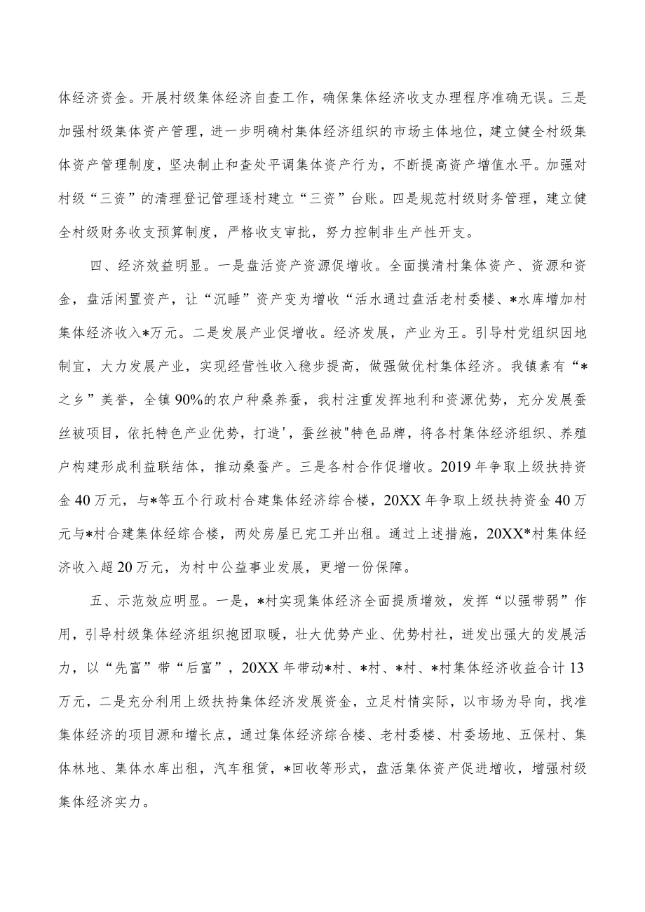 村级集体经济经验交流发言.docx_第2页