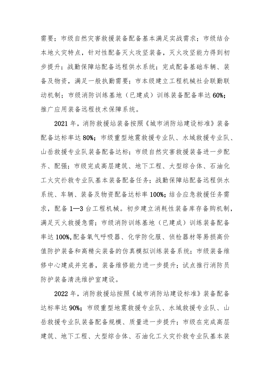 新时代综合性消防救援装备发展规划实施方案.docx_第3页