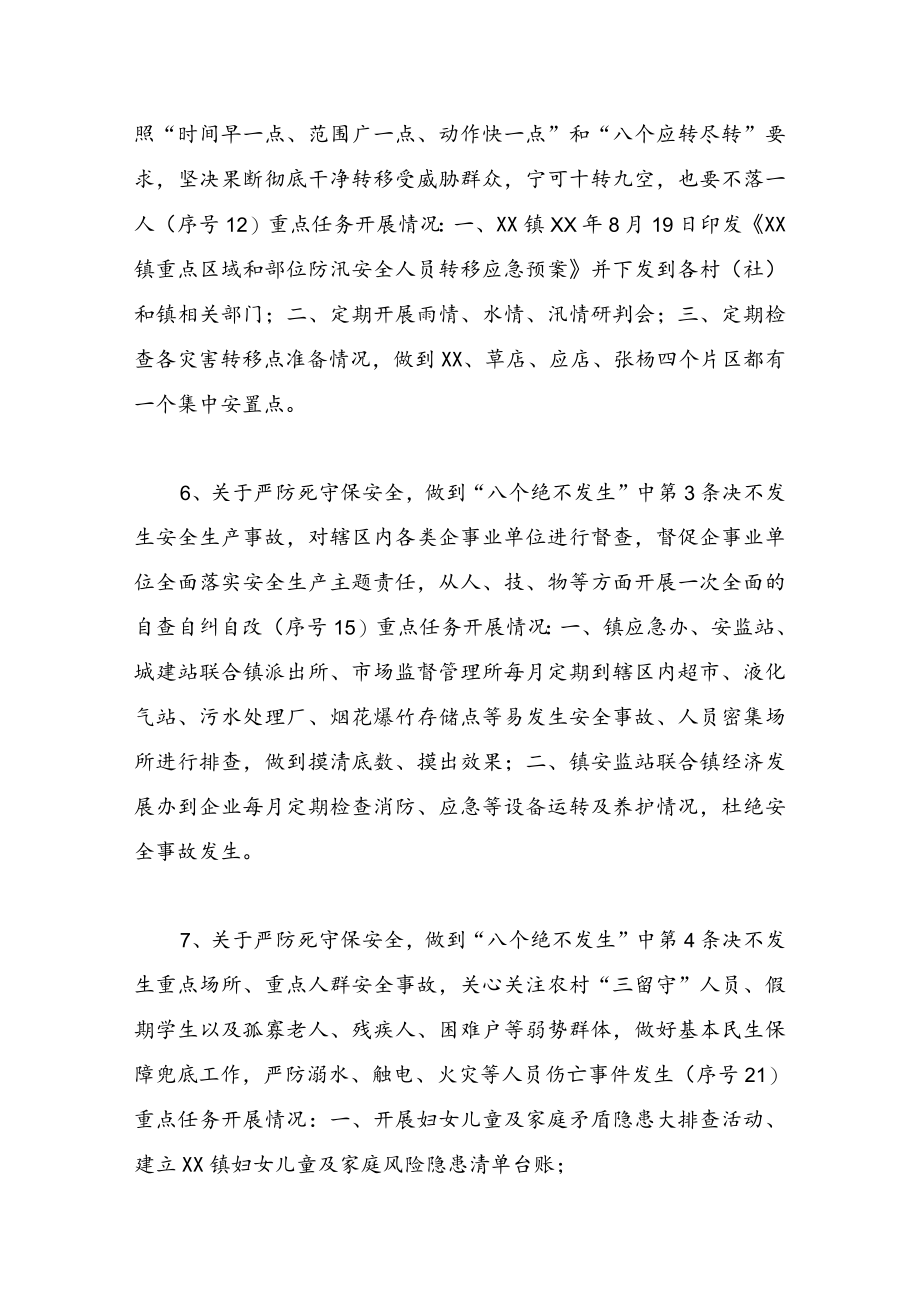 XX镇20XX政策执行及落实情况汇报.docx_第3页