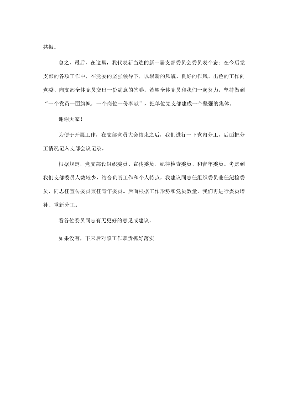 新当选党支部书记表态发言(1).docx_第2页