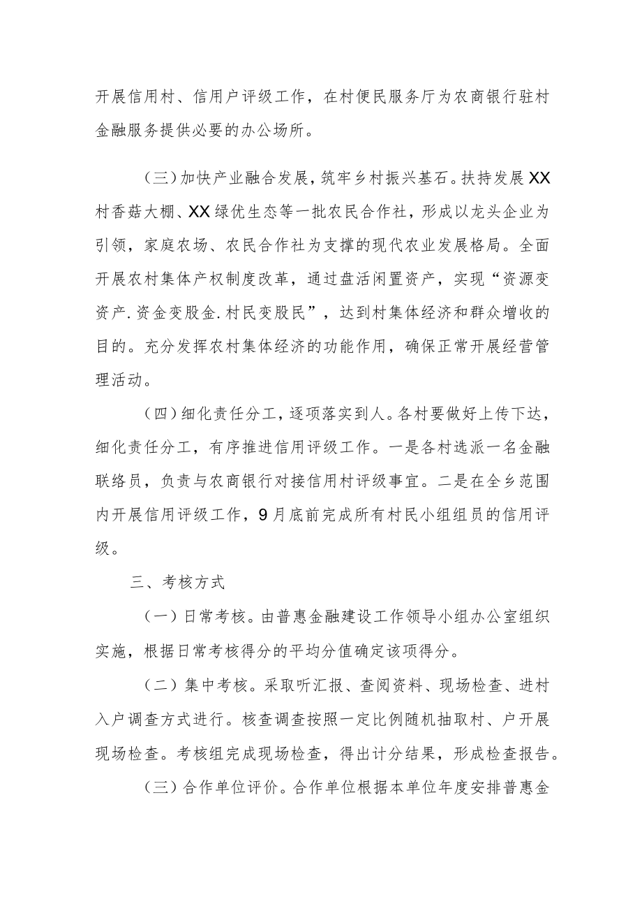 XX乡2022年普惠金融工作方案.docx_第2页