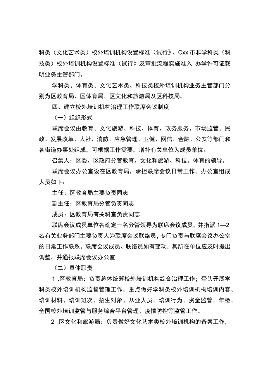 校外培训机构监督管理工作方案.docx_第2页