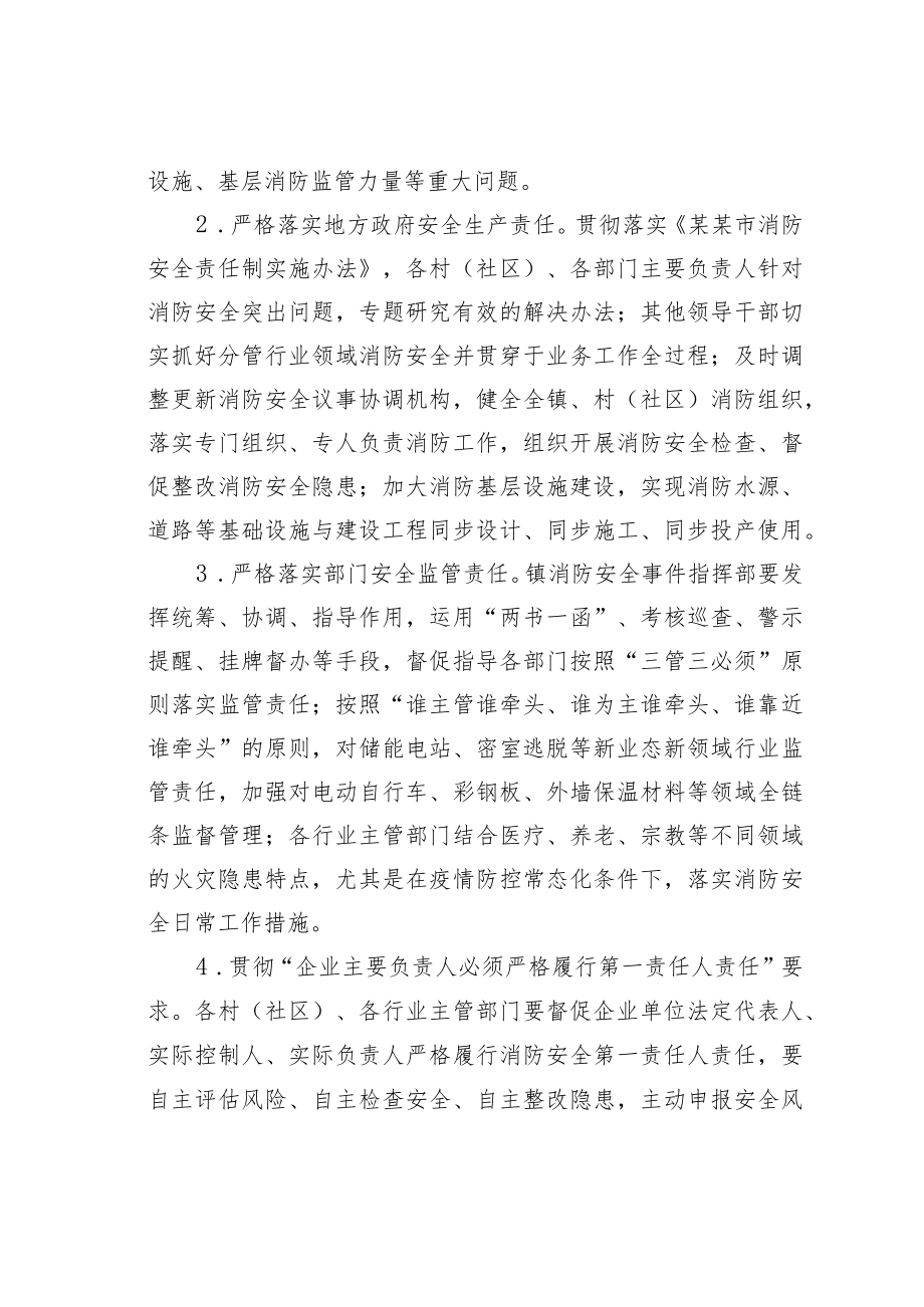 某某镇消防安全大检查工作方案之一.docx_第3页