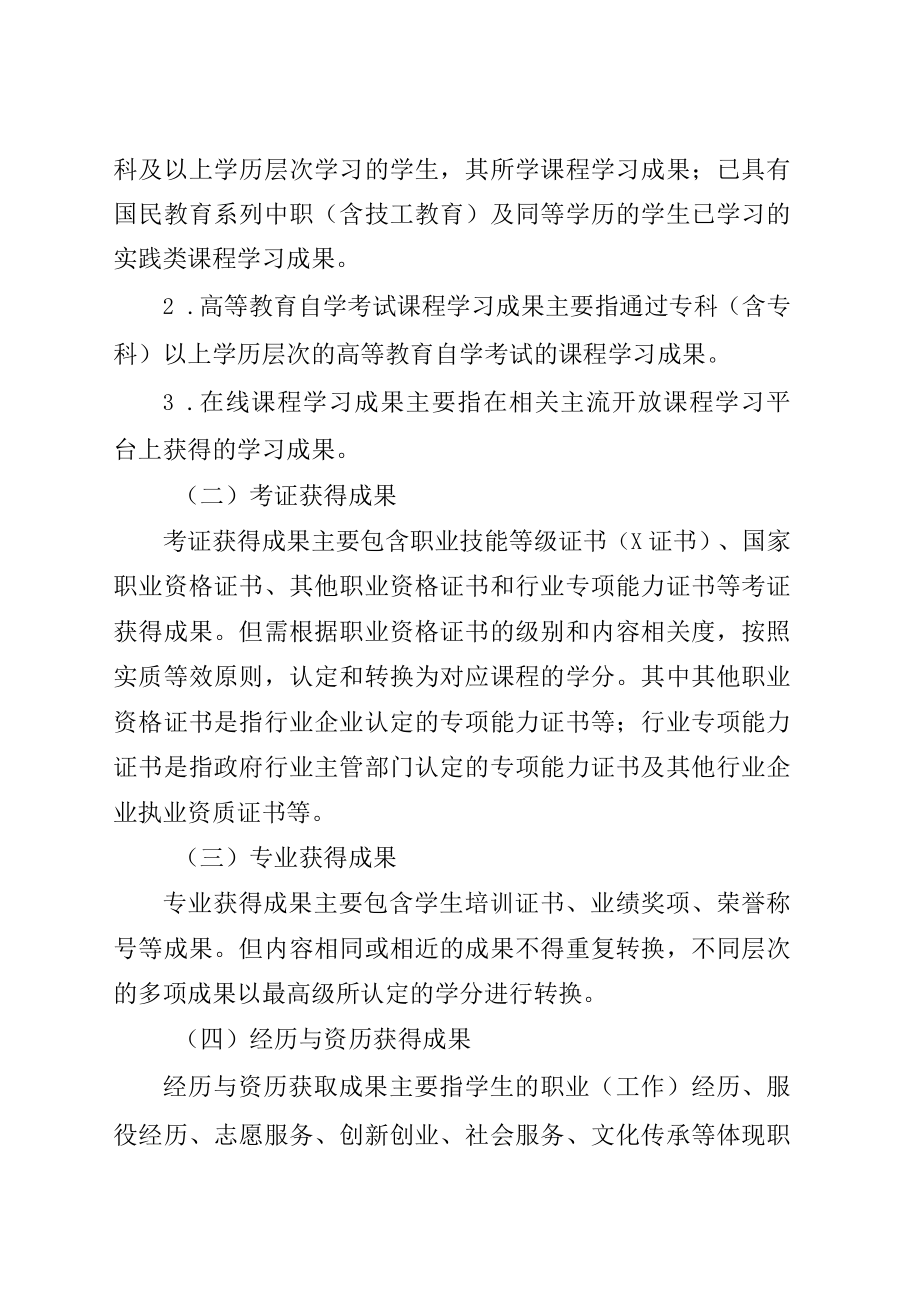 XXXX大学扩招学生学习成果认定与转换工作实施办法.docx_第2页