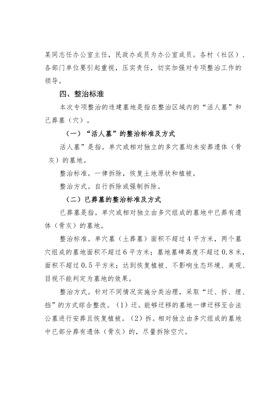 某某镇违建墓地专项整治行动实施方案.docx_第2页