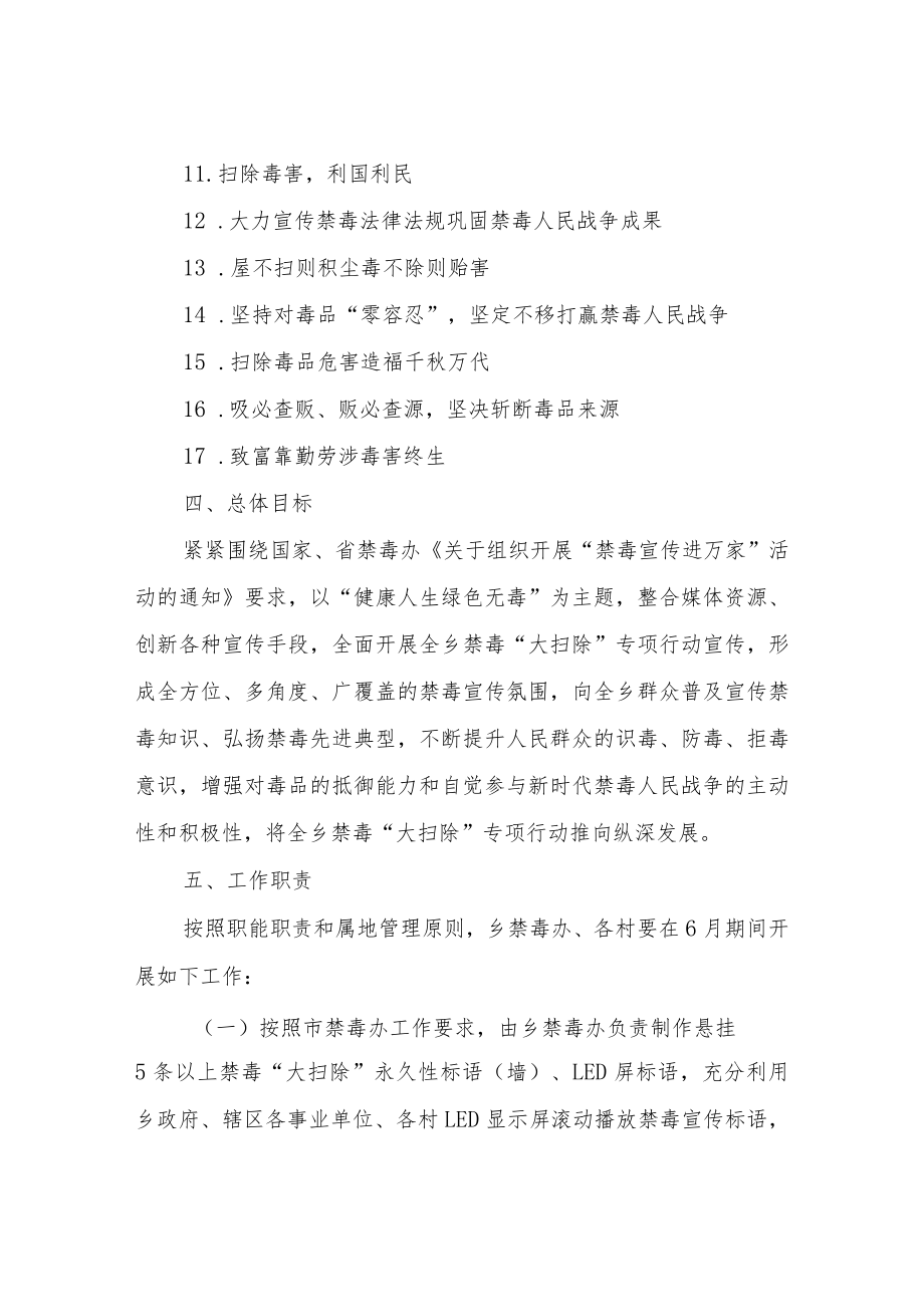 XX乡2022年“全民禁毒宣传月”活动实施方案.docx_第3页