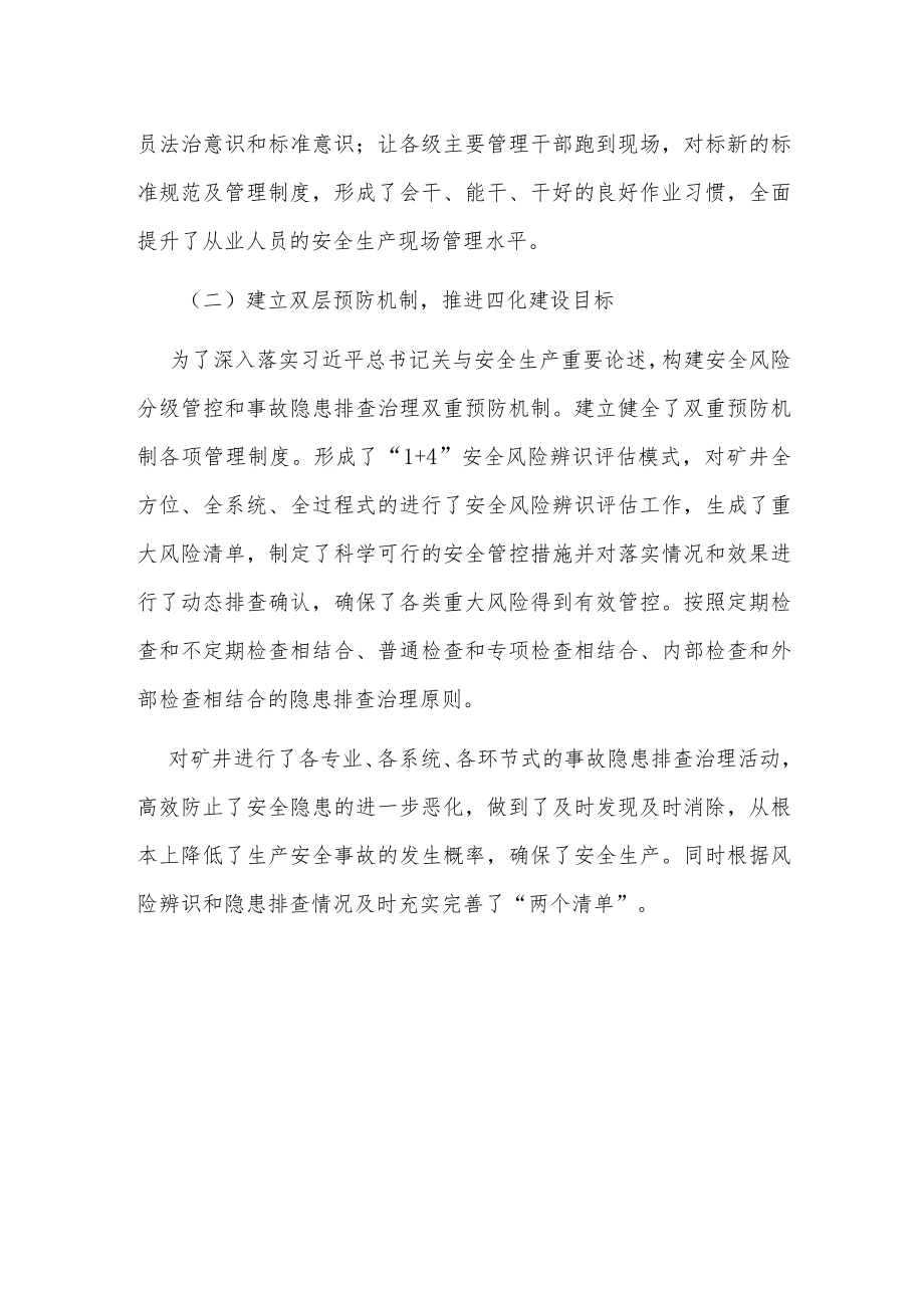 煤业公司安全生产专项整顿三年行动工作总结.docx_第3页