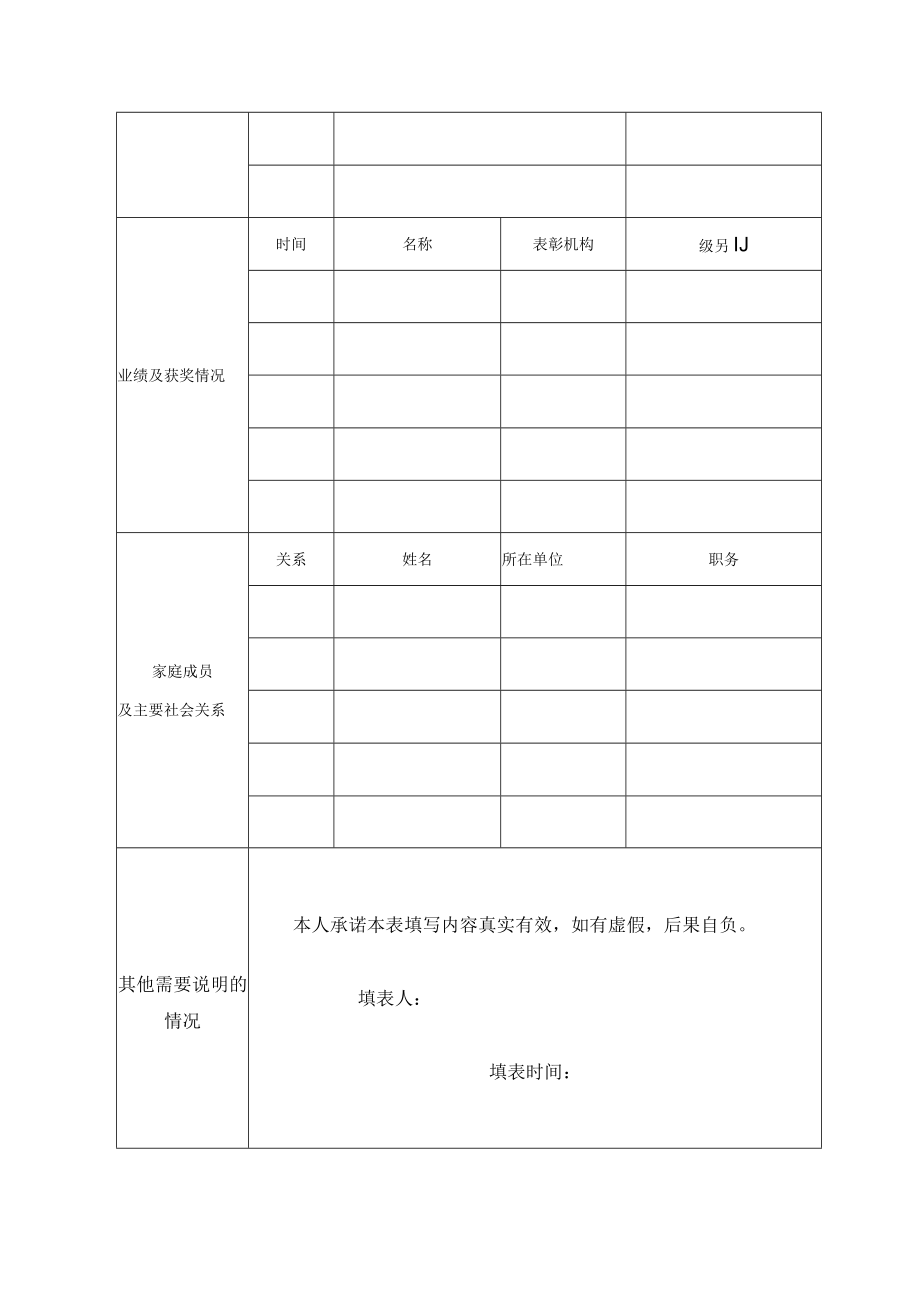 南京市江宁区教育局2016年公开招聘省级特级教师报名登记表.docx_第2页