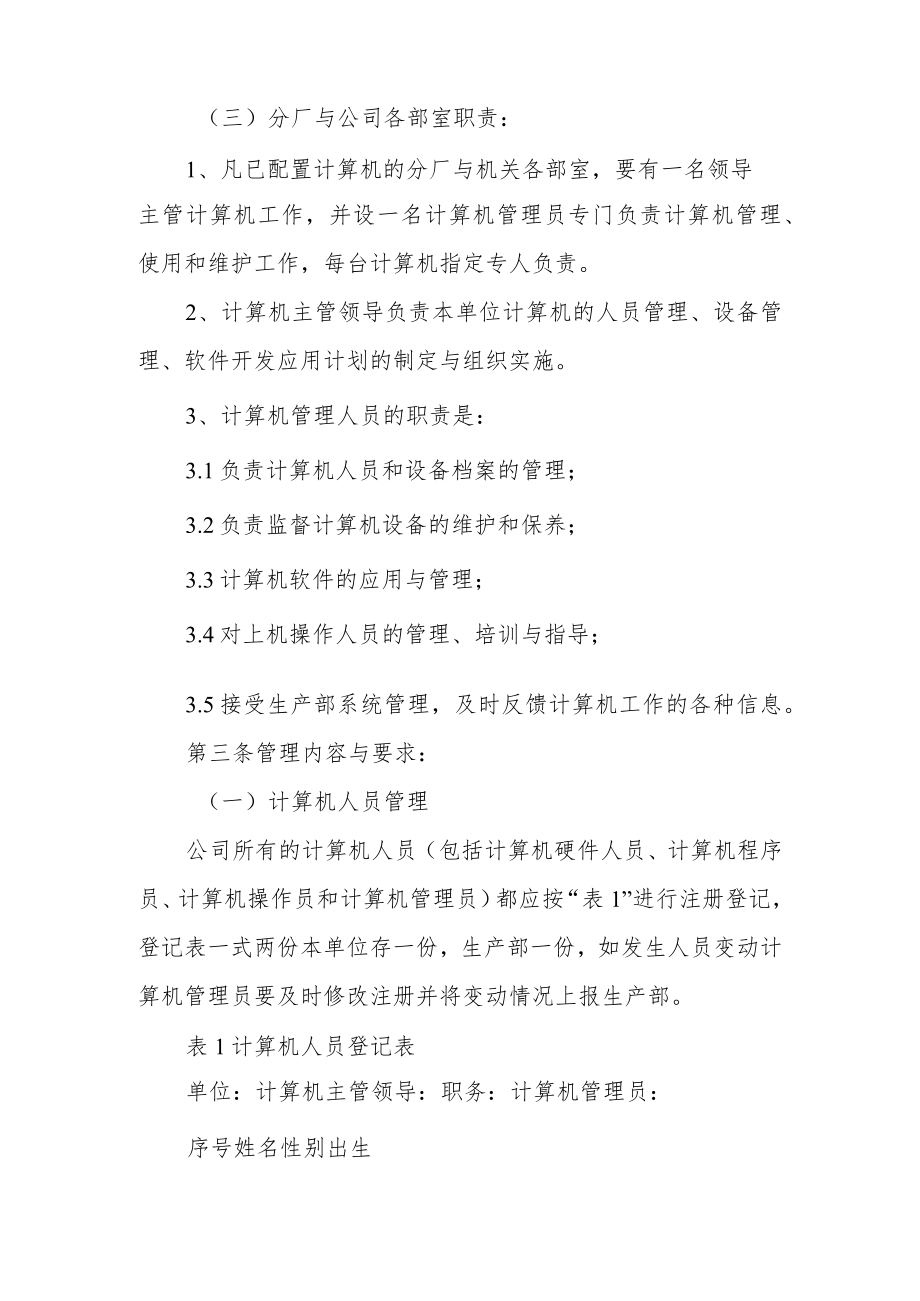 公司计算机工作管理制度.docx_第2页