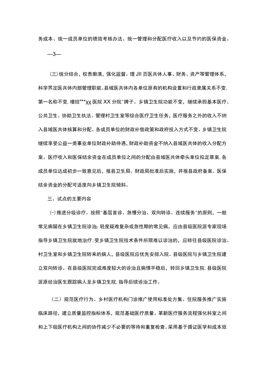 县域医疗服务共同体试点工作资料汇编.docx_第2页