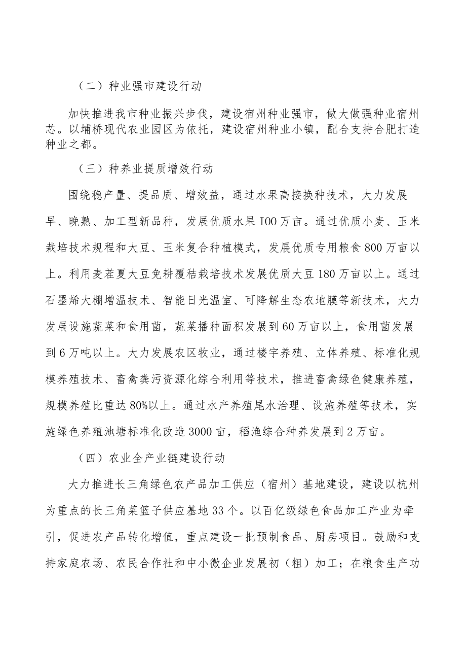 农业全产业链建设行动实施方案.docx_第3页