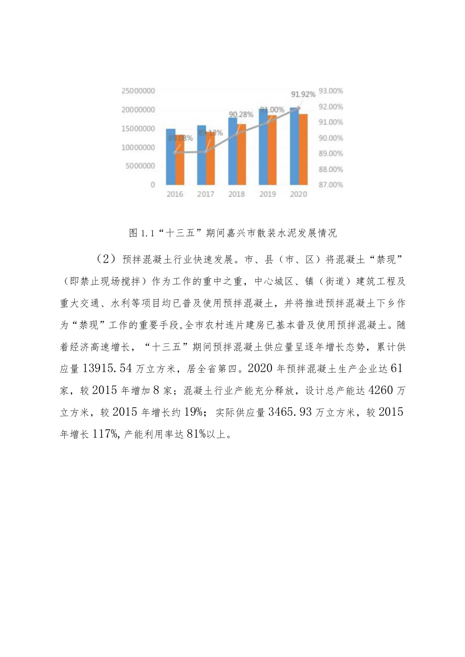 嘉兴市散装水泥、预拌混凝土和预拌砂浆“十四五”发展规划.docx_第3页