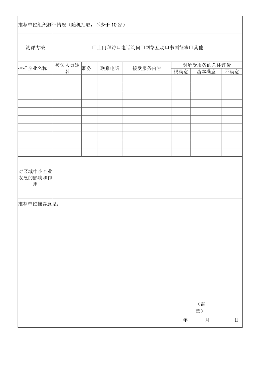 国家中小企业公共服务示范平台推荐表、申请报告.docx_第3页