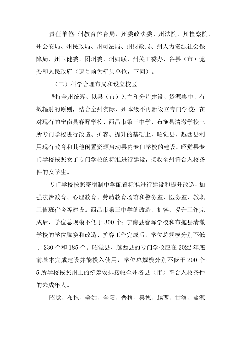 关于加快专门学校建设和专门教育工作的实施方案.docx_第3页